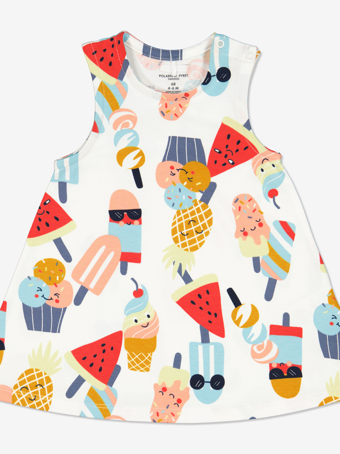 Kleid mit Eiscreme-Print, Baby