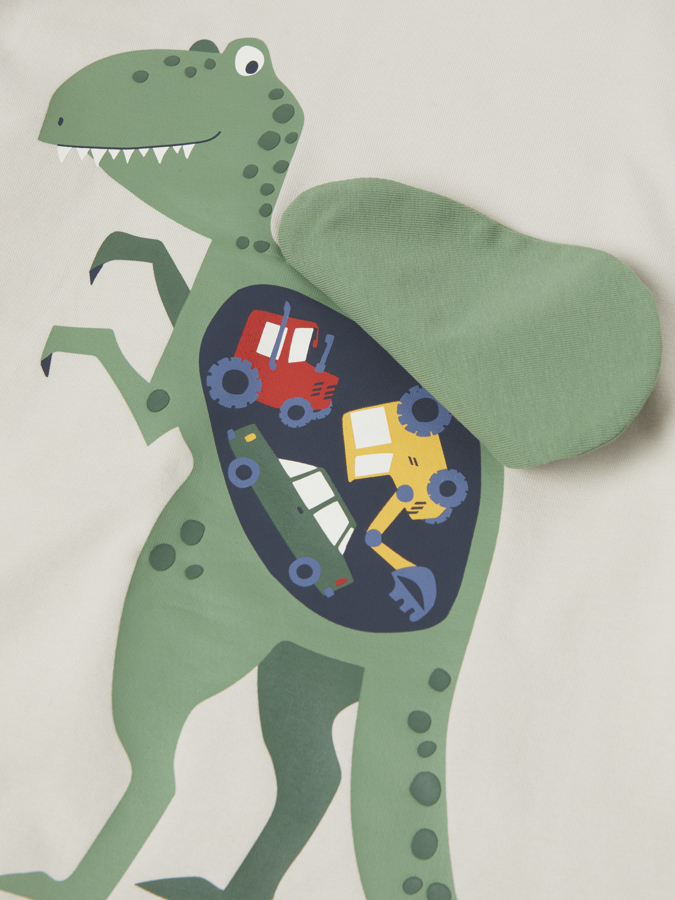 Langarm-T-Shirt, Dinosaurier