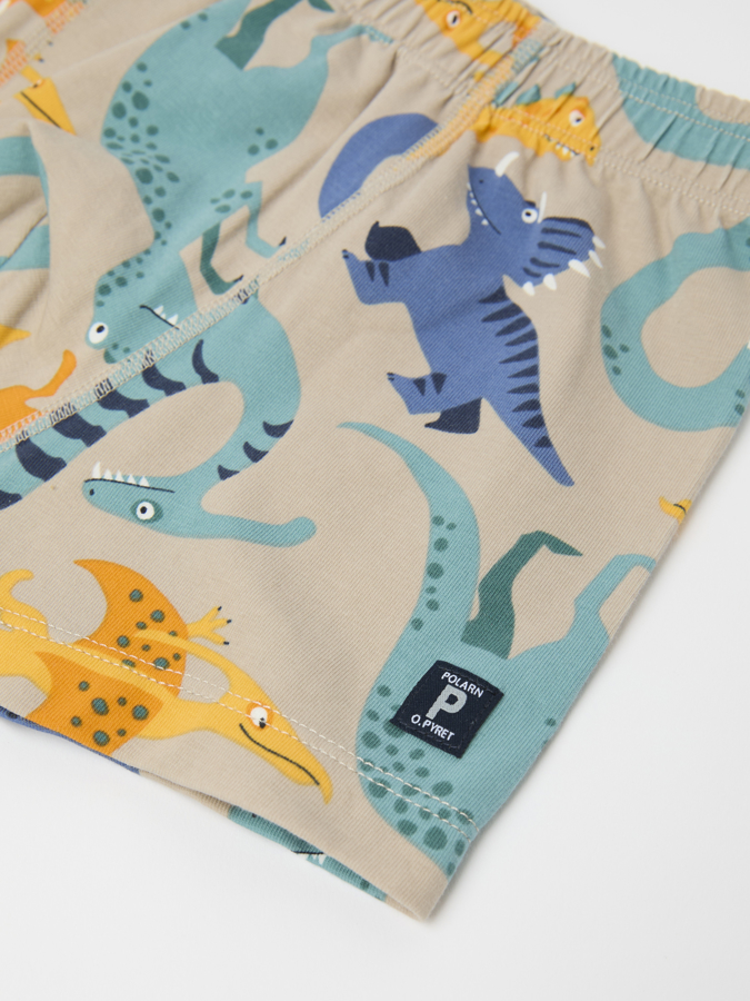 Boxershorts, Dinosaurier-Print