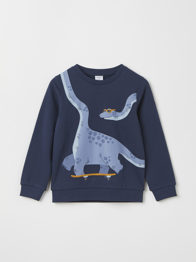 Langarm-T-Shirt, Dinosaurier