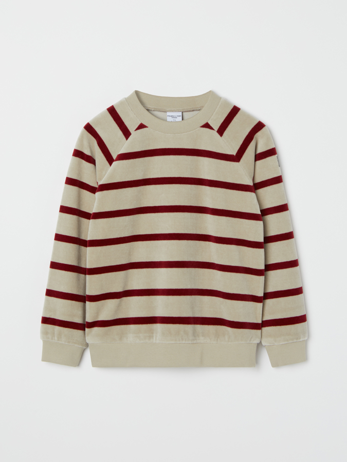 Sweatshirt, gestreift