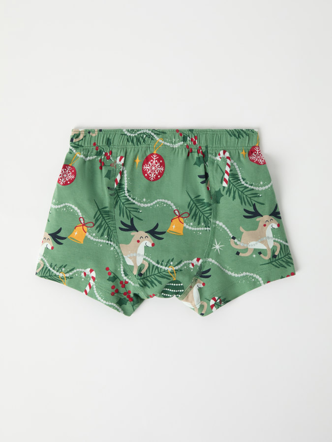 Boxershorts mit Weihnachtsmotiv