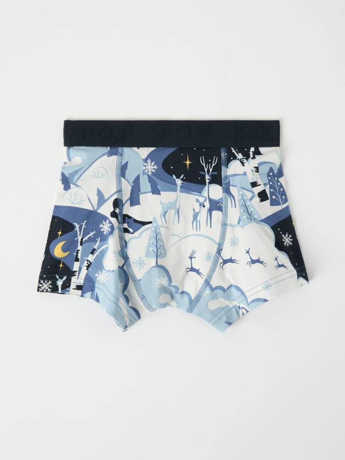 Boxershorts, Winterlandschaft