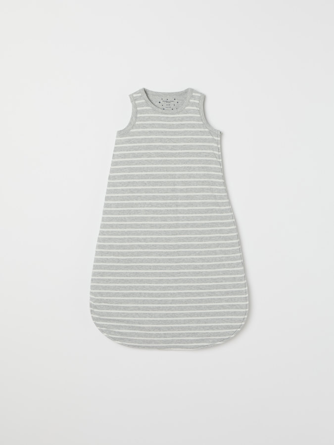 Wattierter Schlafsack, gestreift Wattierter Schlafsack, gestreift