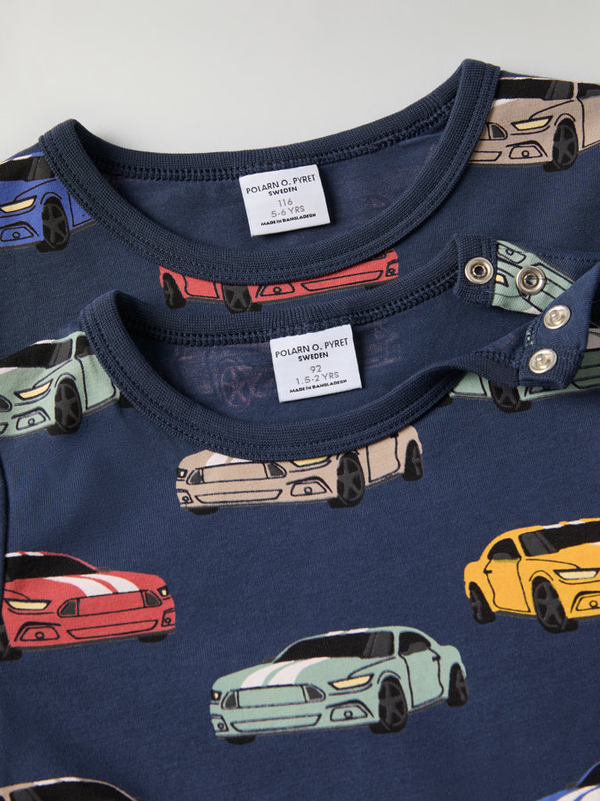 Langarm-T-Shirt, Autos