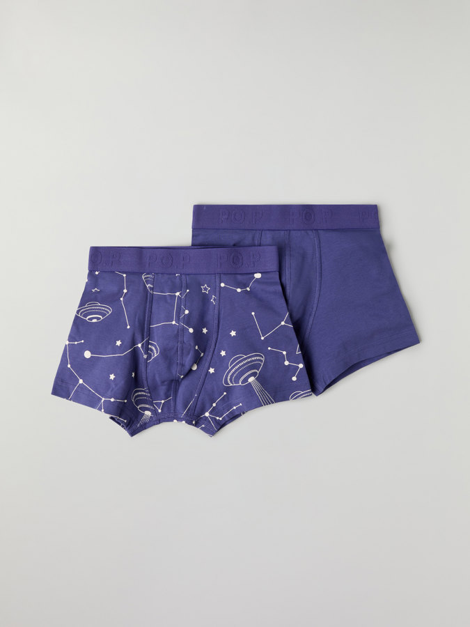 2er-Pack Boxershorts, Ufos