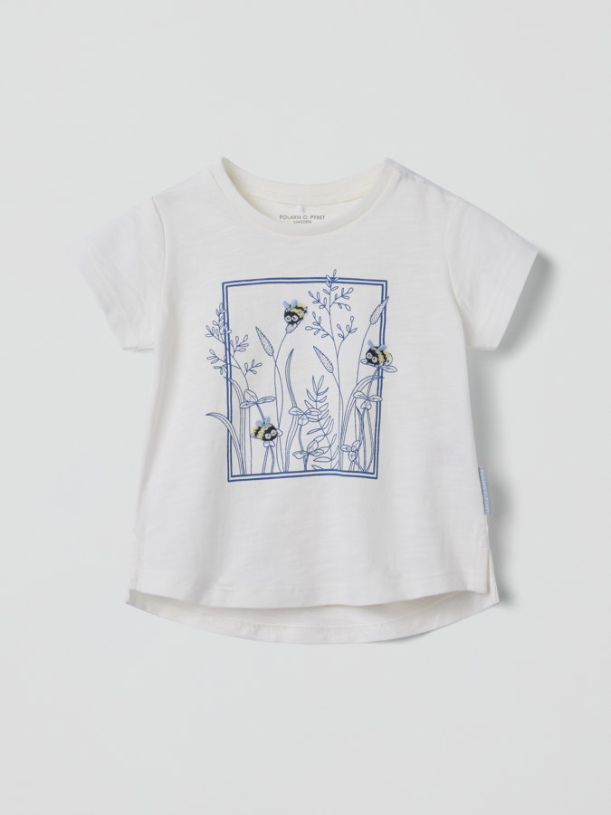 Kurzärmeliges Shirt, geblümt Kurzärmeliges Shirt, geblümt