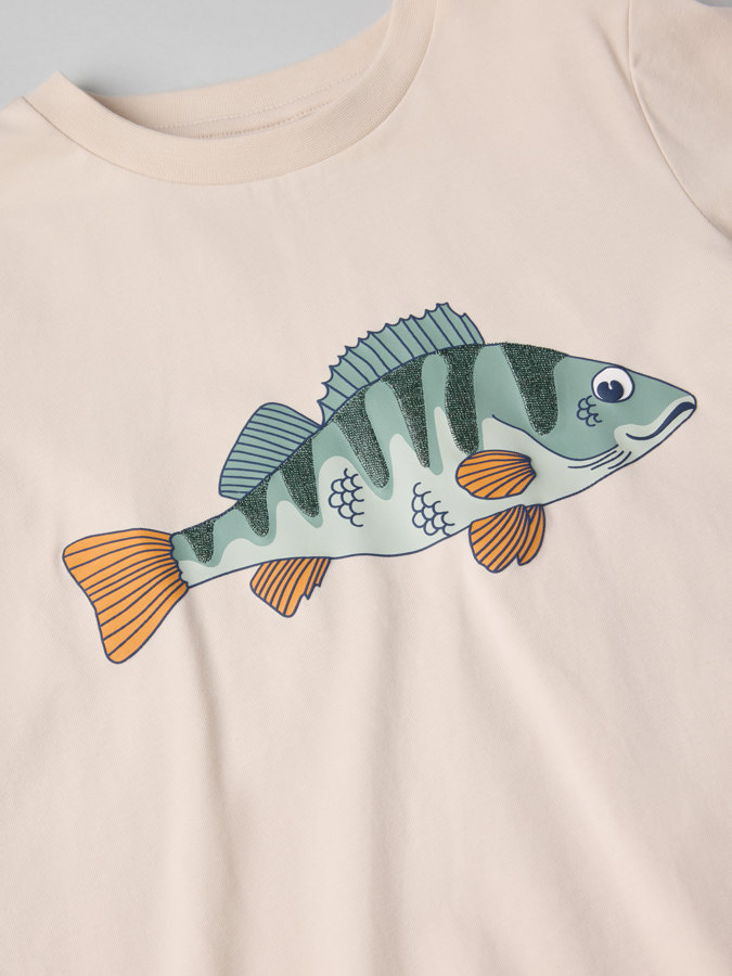 Langärmeliges T-Shirt, Fische