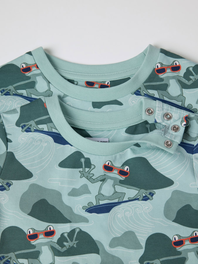 T-Shirt, Froschmotiv T-Shirt, Froschmotiv