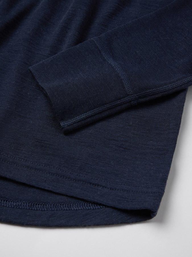 Langes Unterhemd Merinowolle Erwachsene Langes Unterhemd Merinowolle Erwachsene