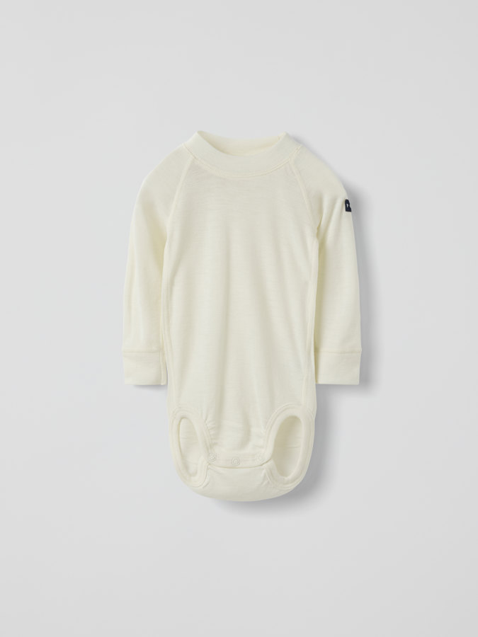 Langärmliger Body Merinowolle Langärmliger Body Merinowolle
