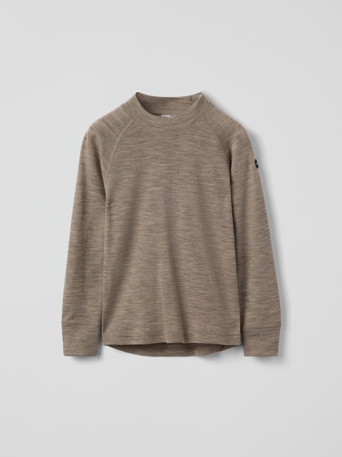 Langes Unterhemd Merinowolle Langes Unterhemd Merinowolle