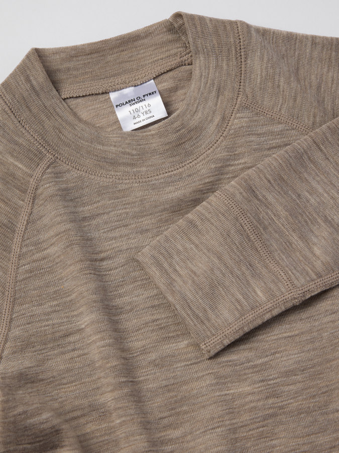 Langes Unterhemd Merinowolle Langes Unterhemd Merinowolle