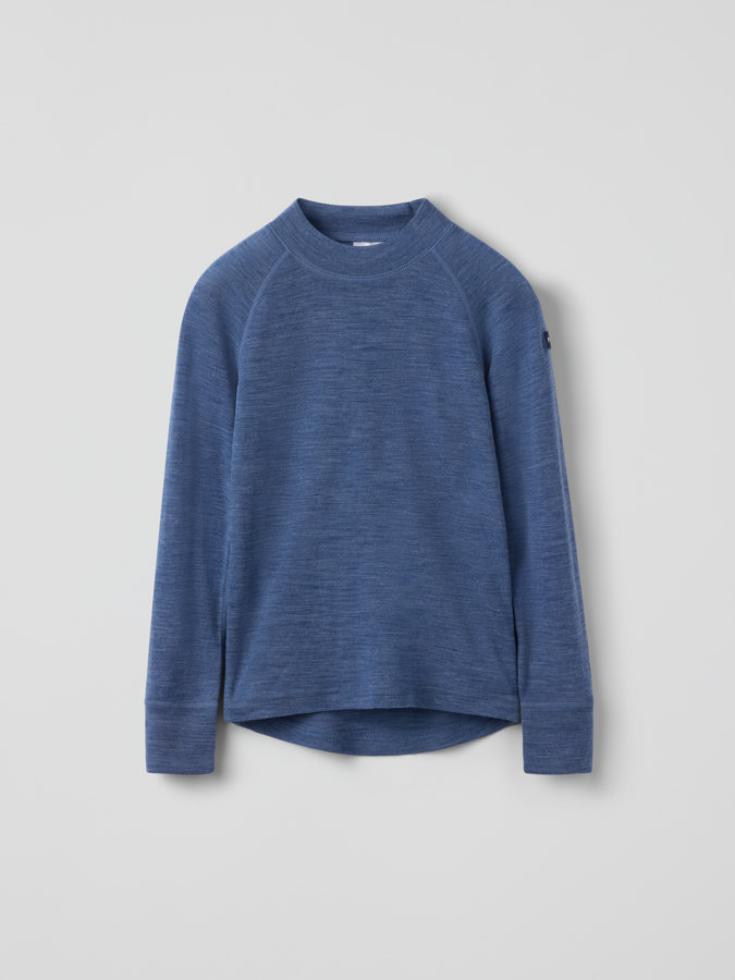 Langes Unterhemd Merinowolle Langes Unterhemd Merinowolle