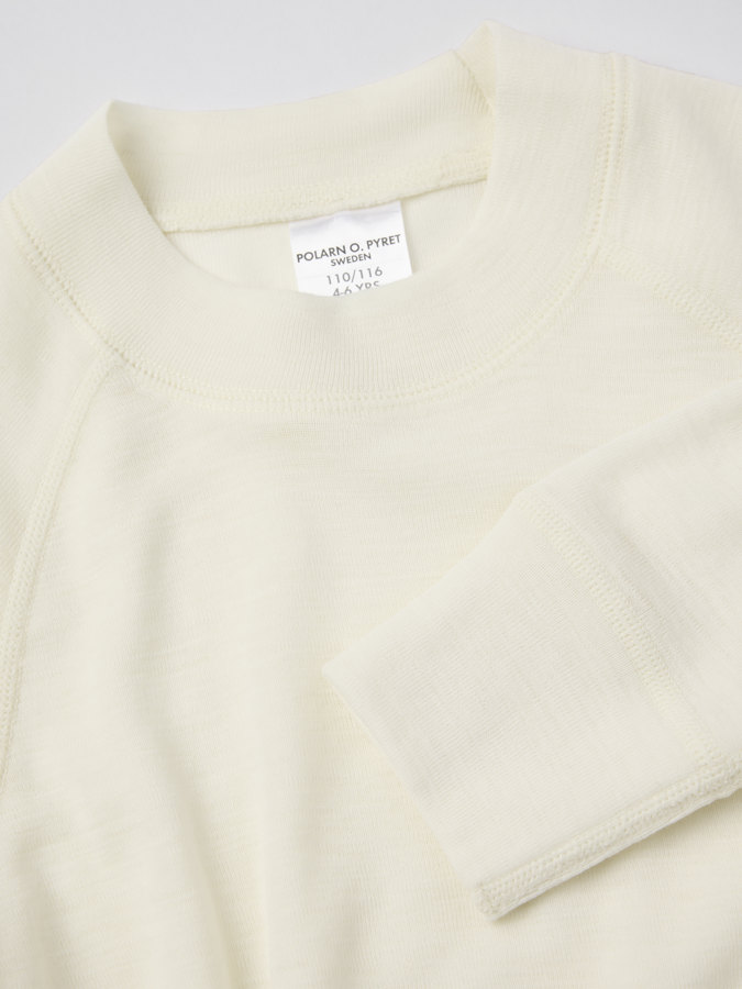 Langes Unterhemd aus Merinowolle Langes Unterhemd aus Merinowolle