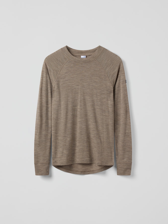 Langes Unterhemd Merinowolle Erwachsene Langes Unterhemd Merinowolle Erwachsene