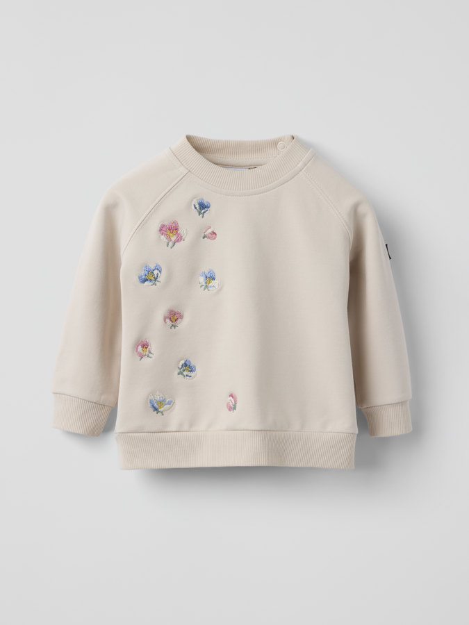 Sweatshirt geblümt Baby Sweatshirt geblümt Baby
