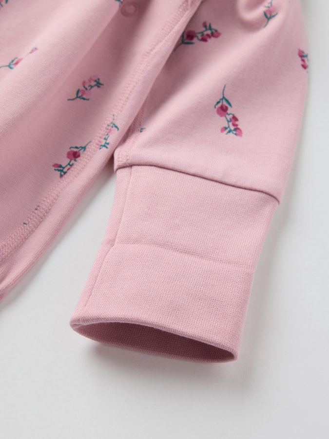 Verlängerbarer Wickelbody geblümt Verlängerbarer Wickelbody geblümt