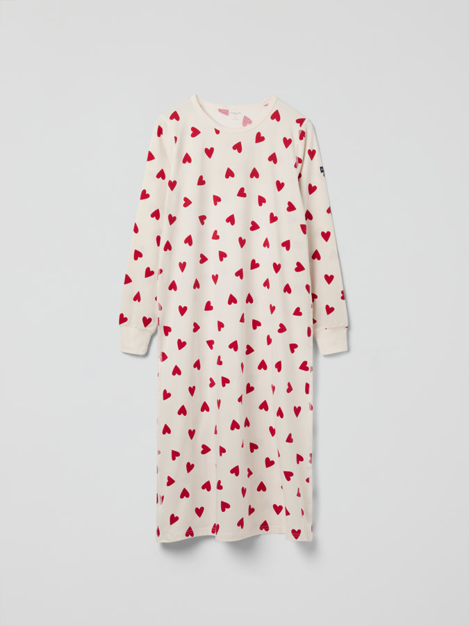 Nachthemd für Erwachsene, Herzen Nachthemd für Erwachsene, Herzen