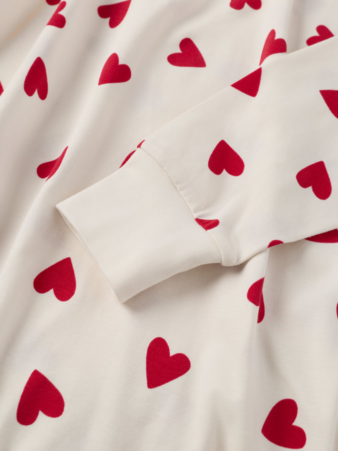 Nachthemd für Erwachsene, Herzen Nachthemd für Erwachsene, Herzen