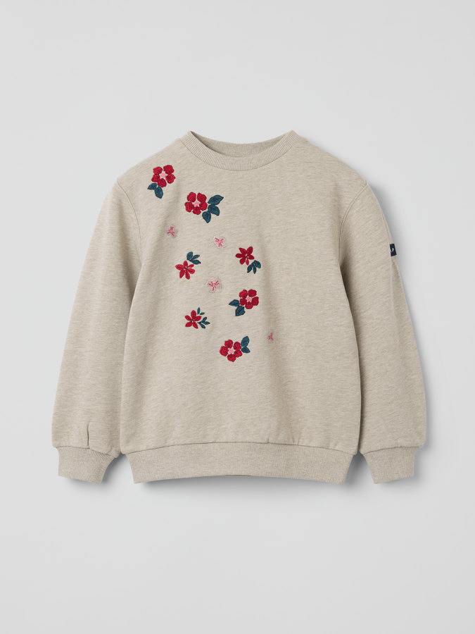 Sweatshirt Blumenmotiv Sweatshirt Blumenmotiv