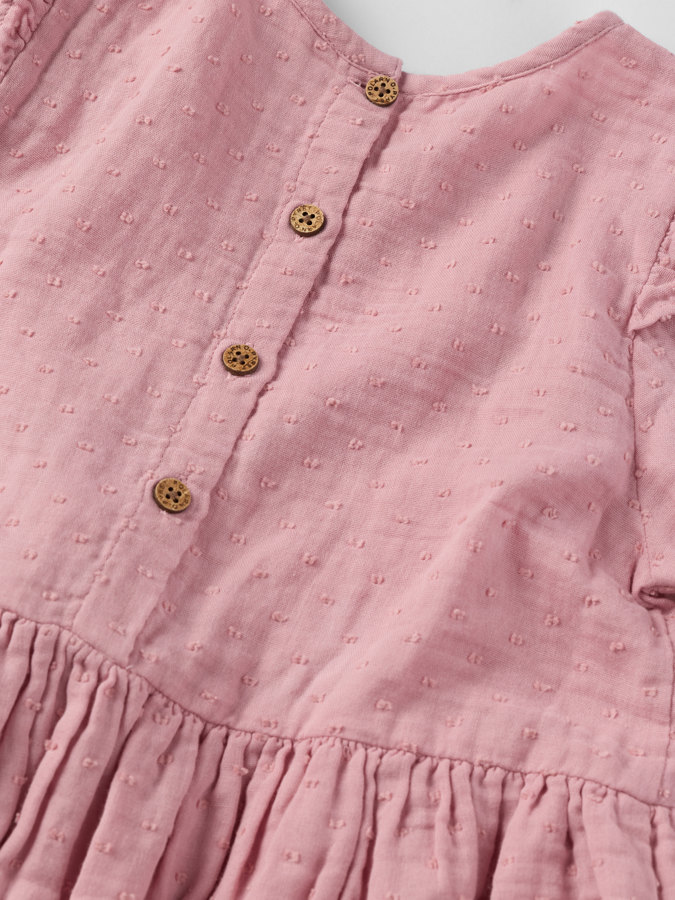 Babykleid mit Rüschen Babykleid mit Rüschen