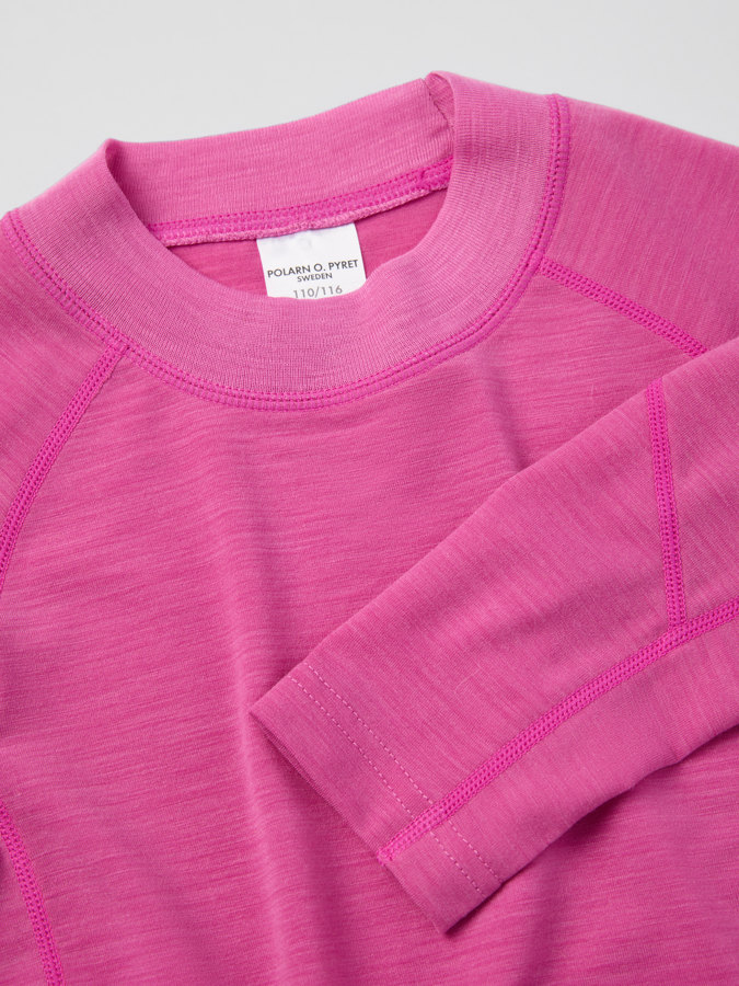 Langärmeliges Unterhemd Wollmischung Langärmeliges Unterhemd Wollmischung