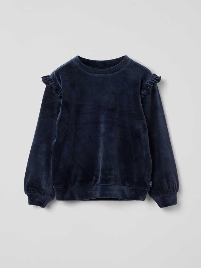 Velourpullover Velourpullover