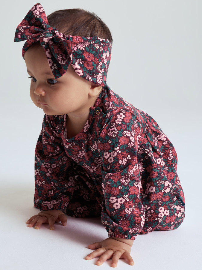 Geblümtes Haarband Geblümtes Haarband